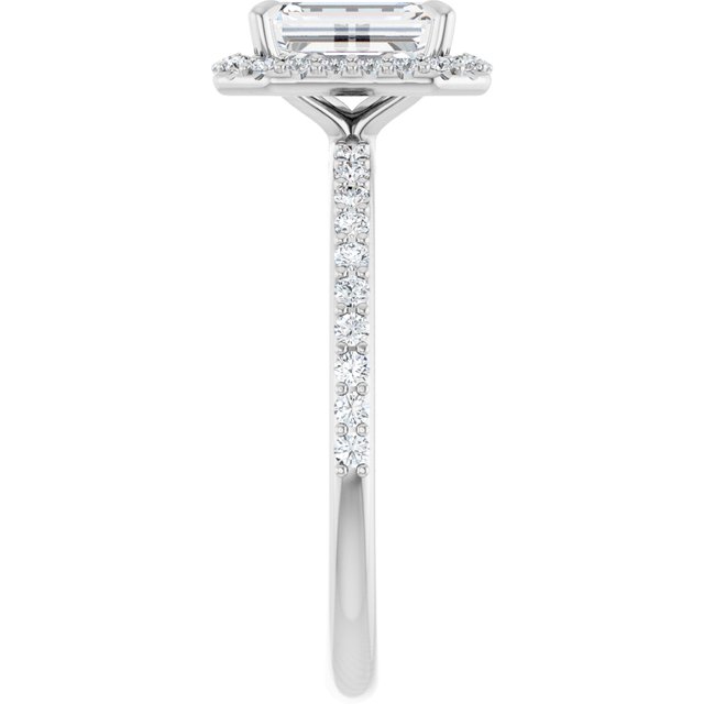 Halo-Style Engagement Ring
