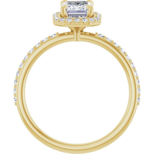 Halo-Style Engagement Ring