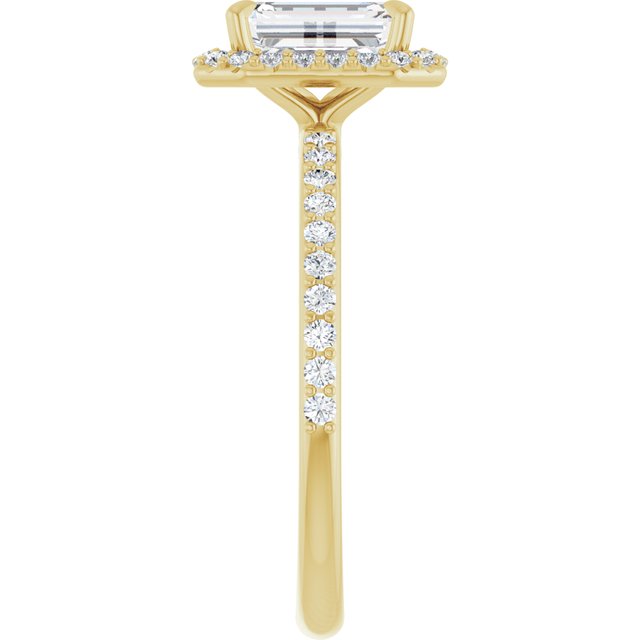 Halo-Style Engagement Ring