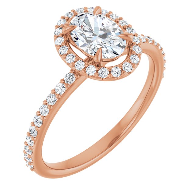 Halo-Style Engagement Ring