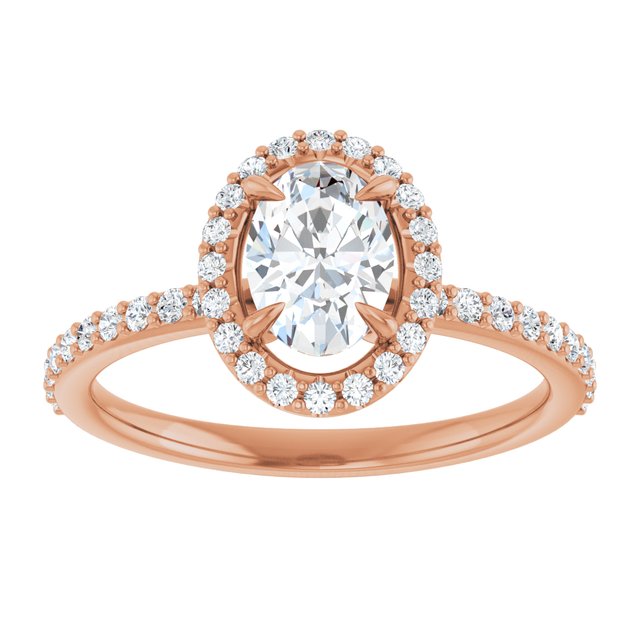 Halo-Style Engagement Ring