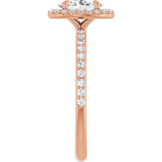 Halo-Style Engagement Ring
