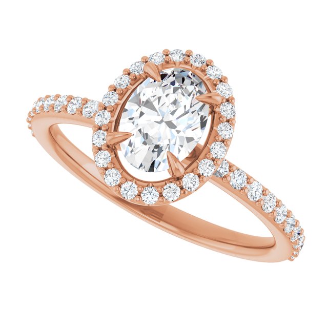 Halo-Style Engagement Ring