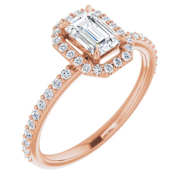 Halo-Style Engagement Ring
