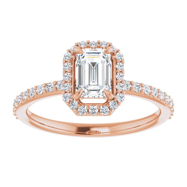 Halo-Style Engagement Ring
