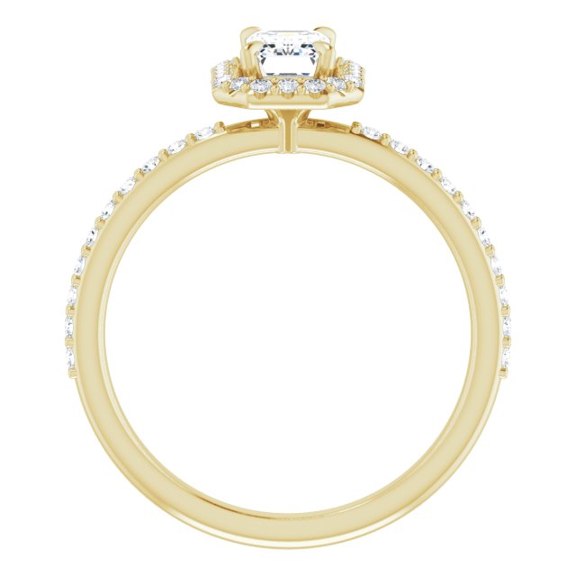 Halo-Style Engagement Ring