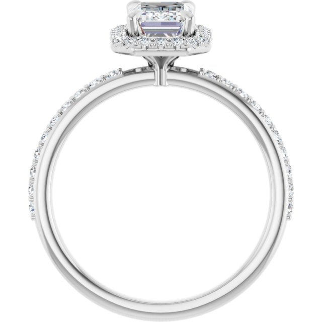 Halo-Style Engagement Ring