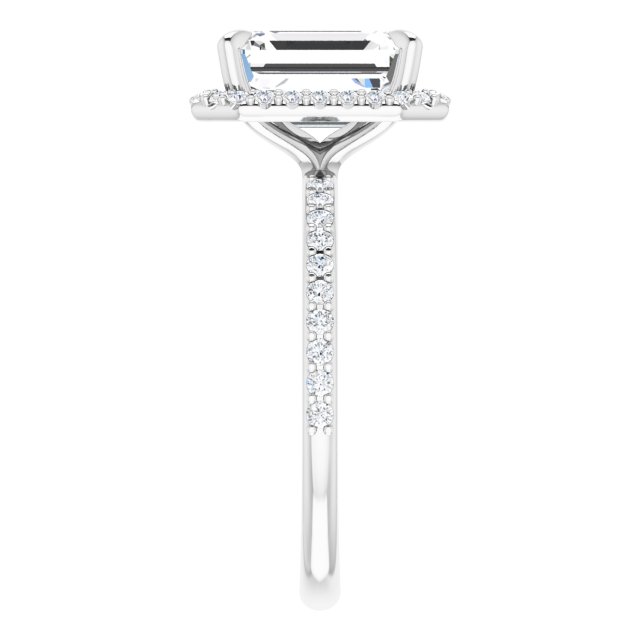 Halo-Style Engagement Ring
