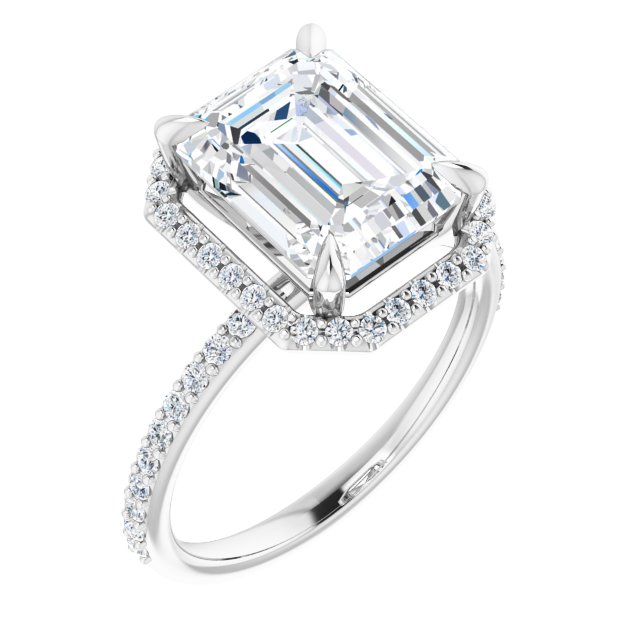Halo-Style Engagement Ring