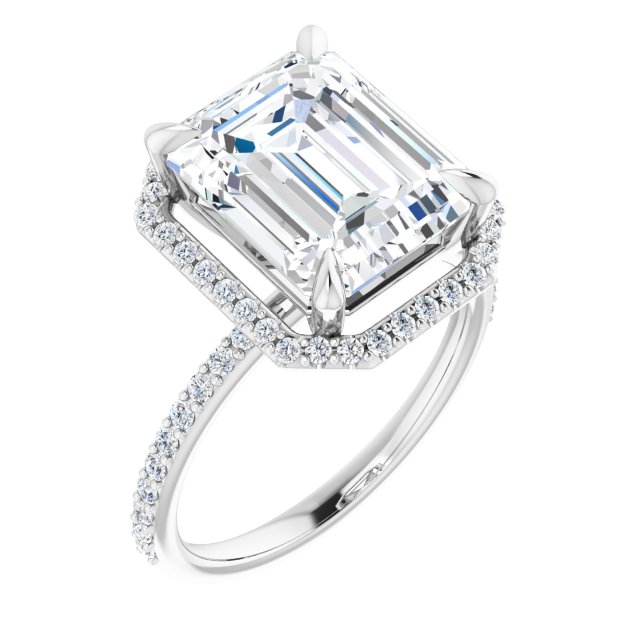 Halo-Style Engagement Ring