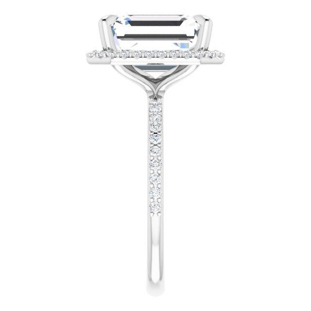 Halo-Style Engagement Ring