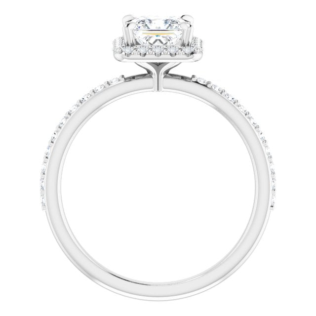 Halo-Style Engagement Ring