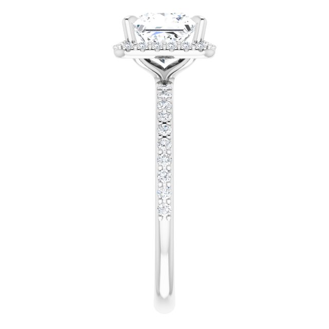 Halo-Style Engagement Ring