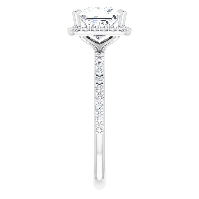 Halo-Style Engagement Ring