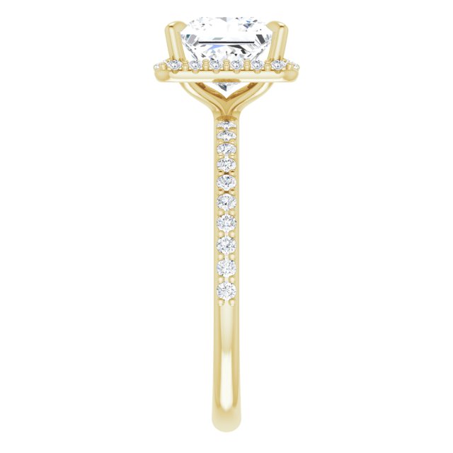 Halo-Style Engagement Ring