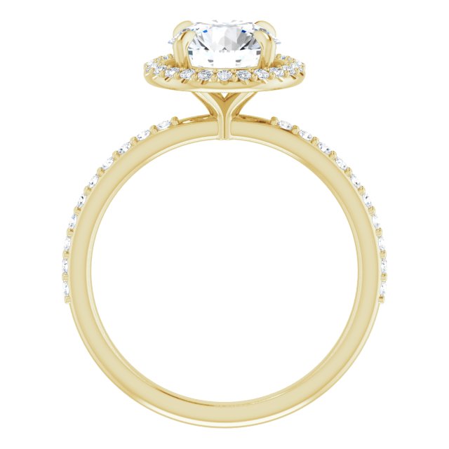 Halo-Style Engagement Ring