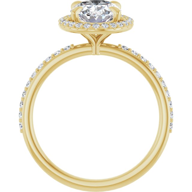 Halo-Style Engagement Ring