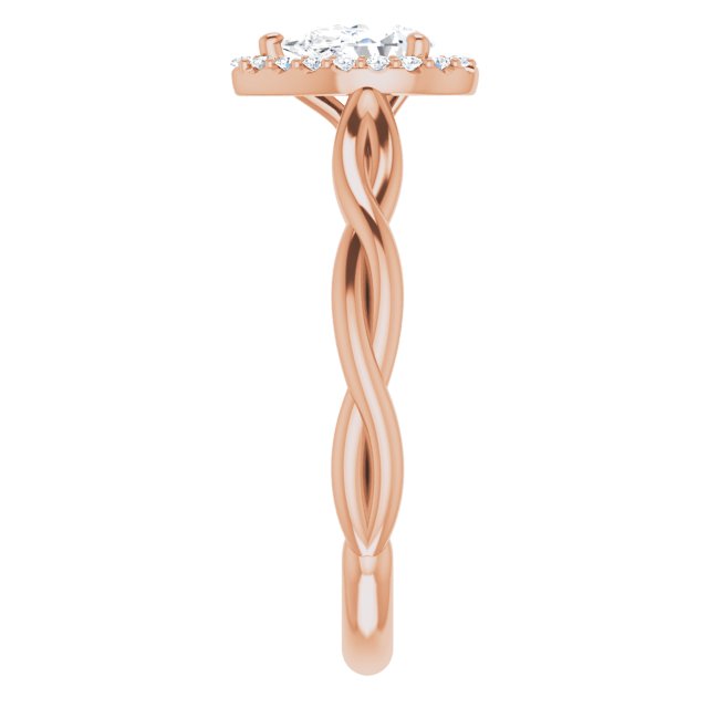 Halo-Style Engagement Ring