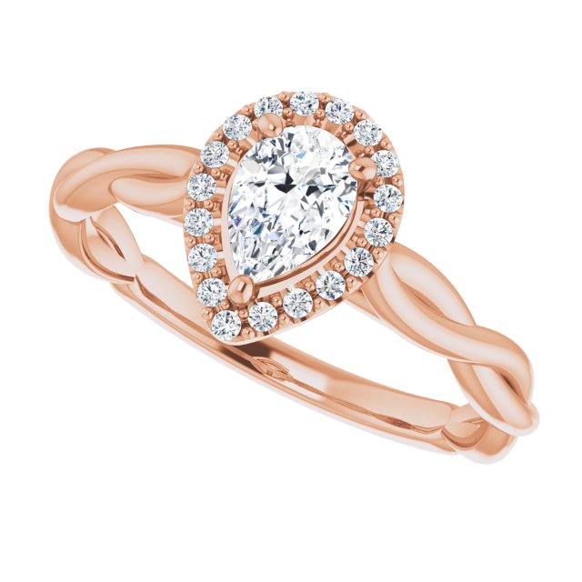 Halo-Style Engagement Ring