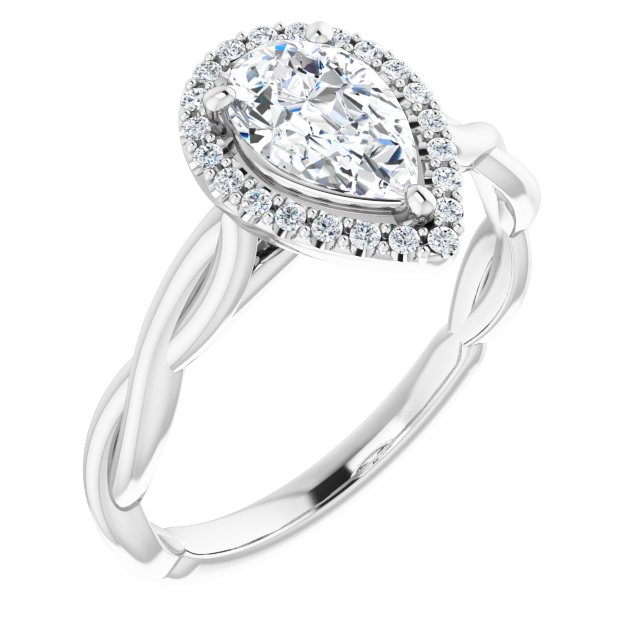 Halo-Style Engagement Ring