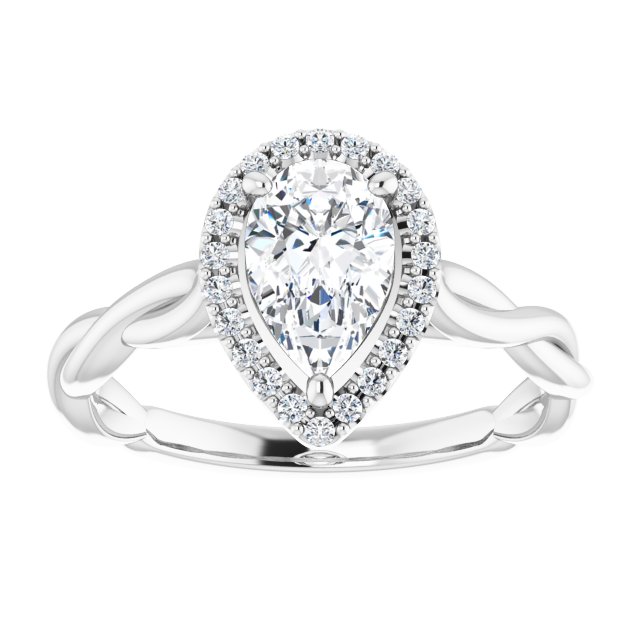 Halo-Style Engagement Ring