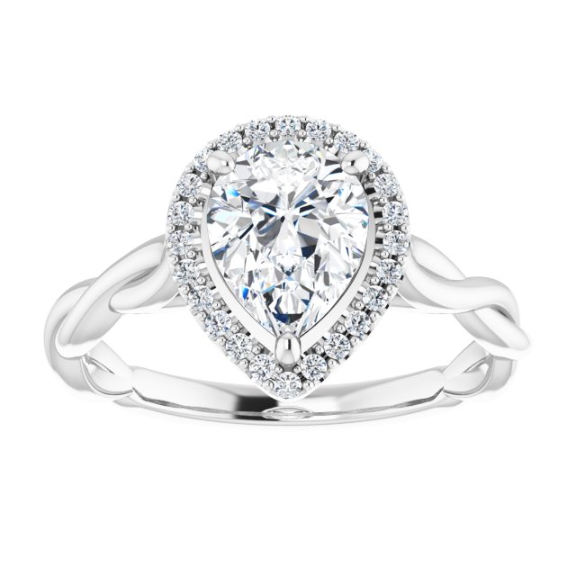 Halo-Style Engagement Ring