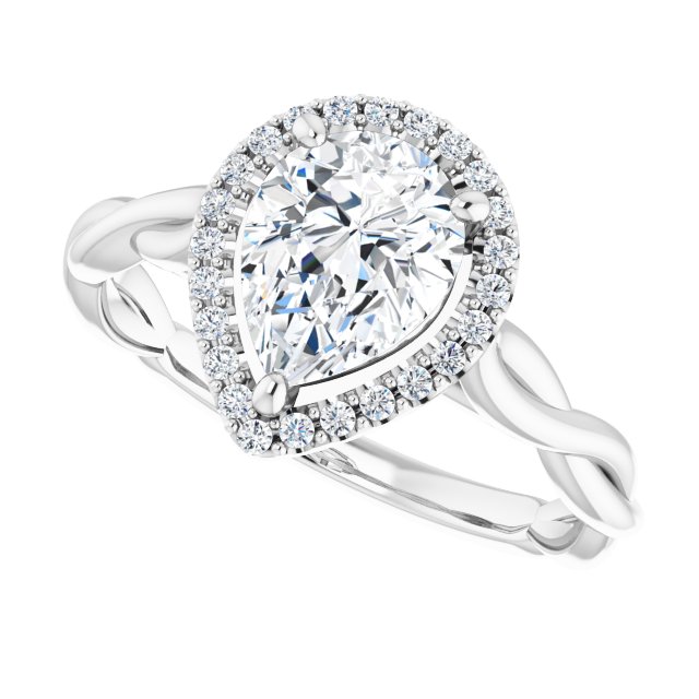 Halo-Style Engagement Ring