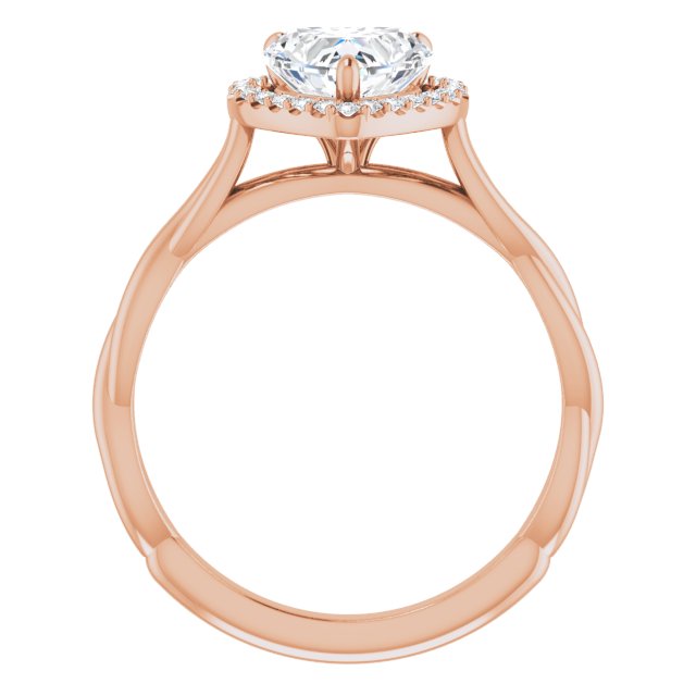 Halo-Style Engagement Ring
