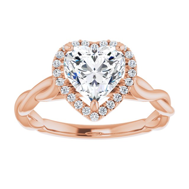Halo-Style Engagement Ring