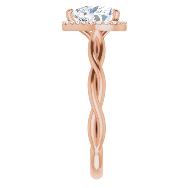 Halo-Style Engagement Ring