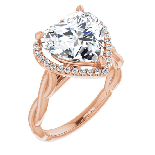 Halo-Style Engagement Ring