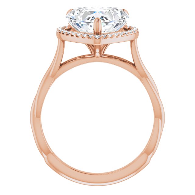 Halo-Style Engagement Ring