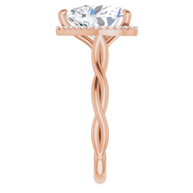 Halo-Style Engagement Ring