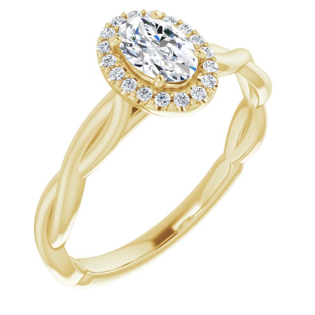 Halo-Style Engagement Ring