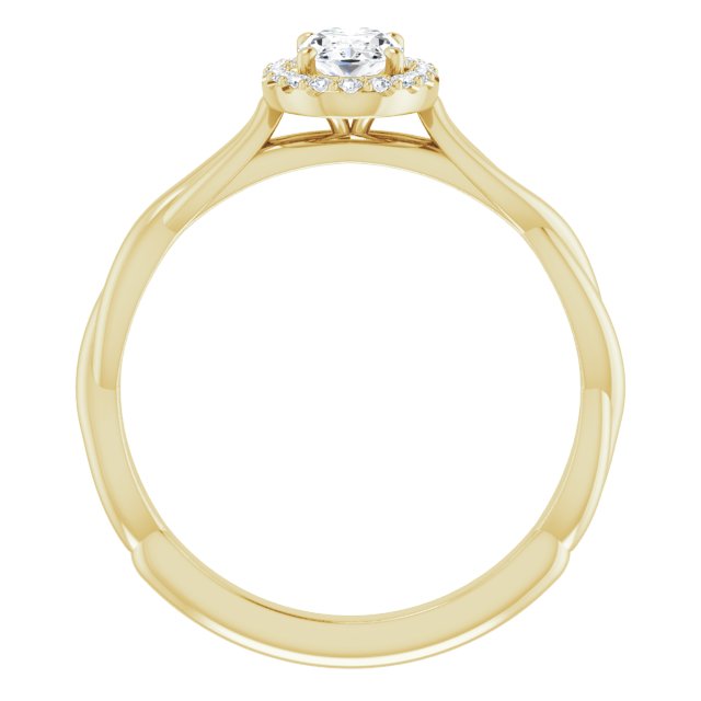 Halo-Style Engagement Ring