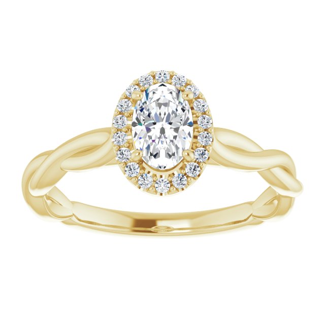 Halo-Style Engagement Ring