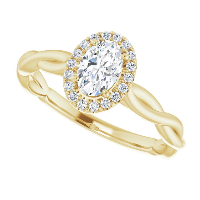 Halo-Style Engagement Ring