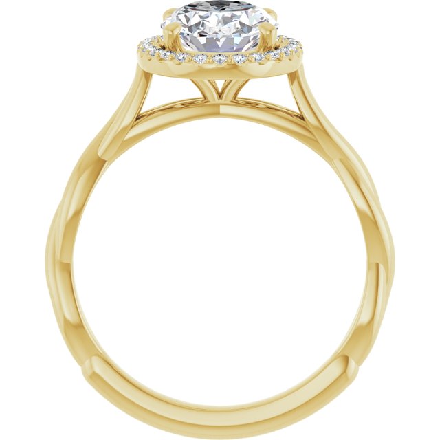 Halo-Style Engagement Ring