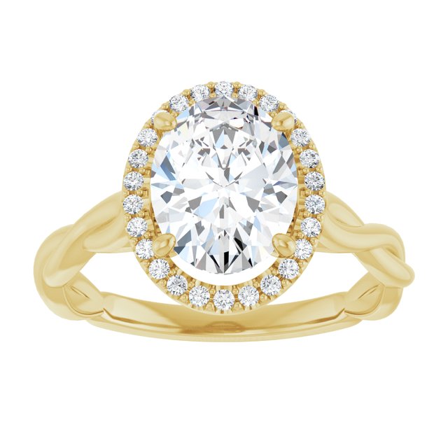 Halo-Style Engagement Ring