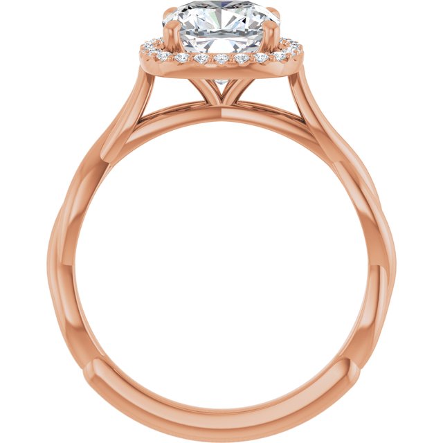 Halo-Style Engagement Ring