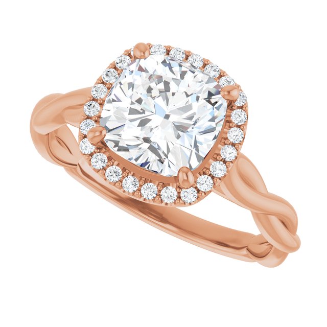 Halo-Style Engagement Ring