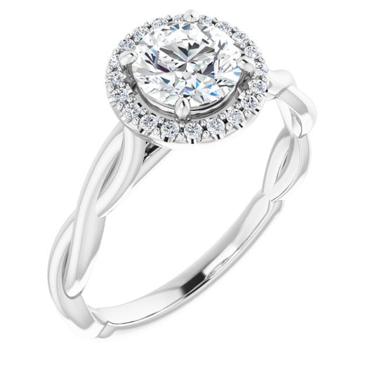 Halo-Style Engagement Ring