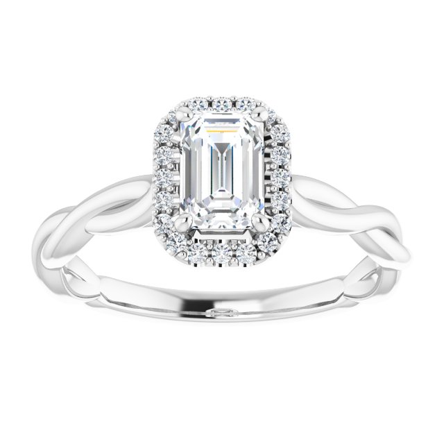 Halo-Style Engagement Ring