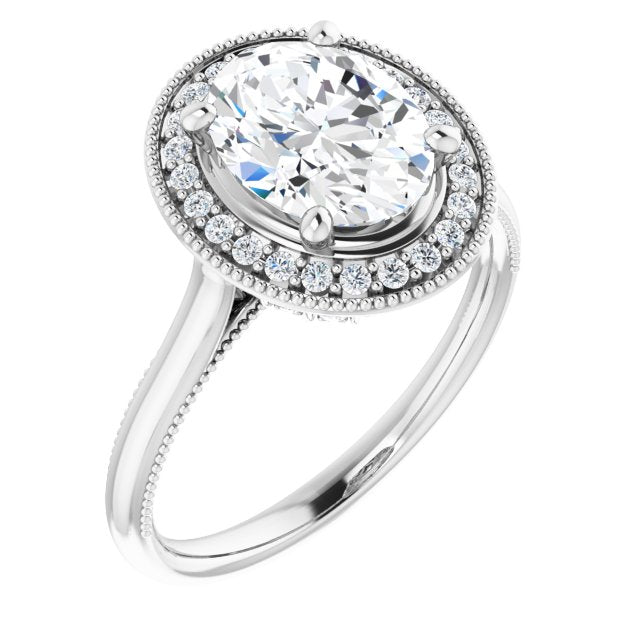 Halo-Style Engagement Ring