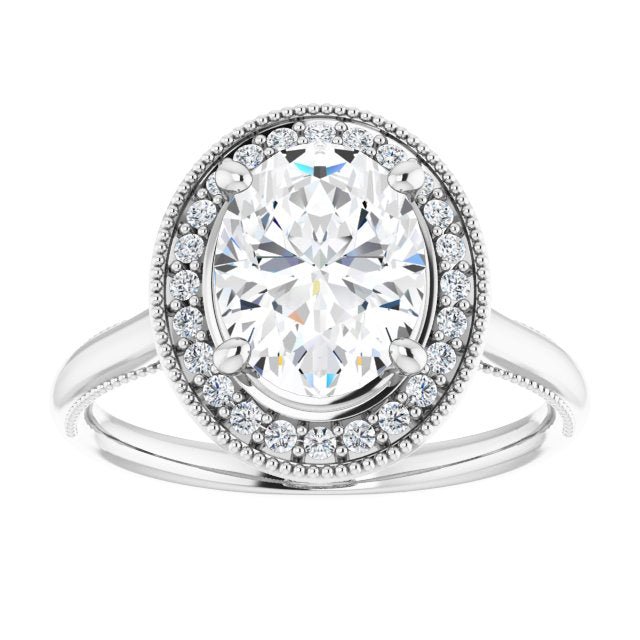 Halo-Style Engagement Ring