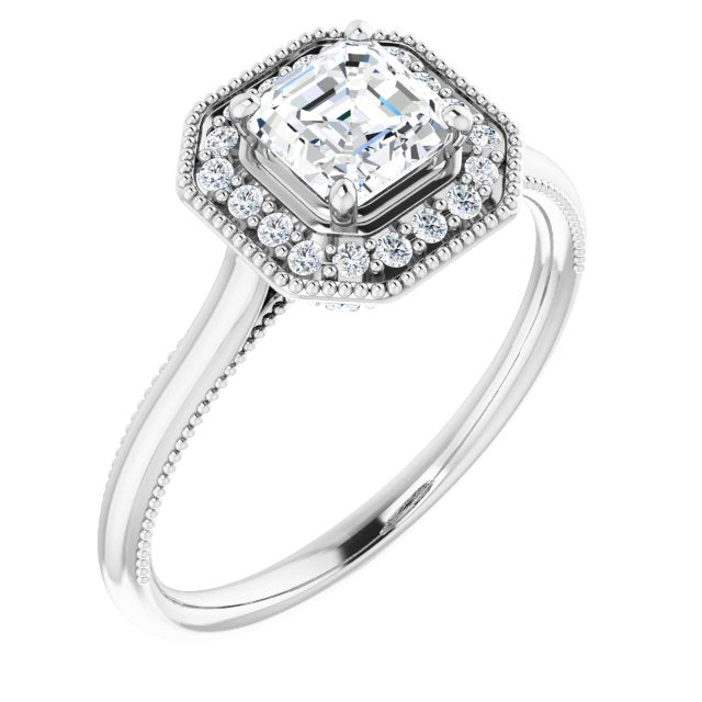 Halo-Style Engagement Ring