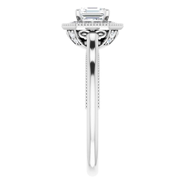 Halo-Style Engagement Ring