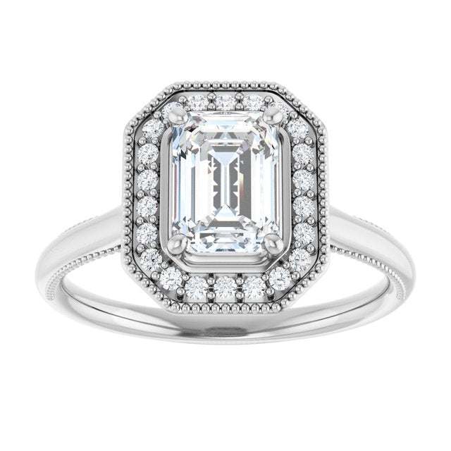 Halo-Style Engagement Ring