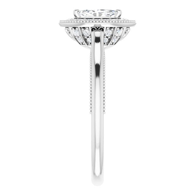 Halo-Style Engagement Ring
