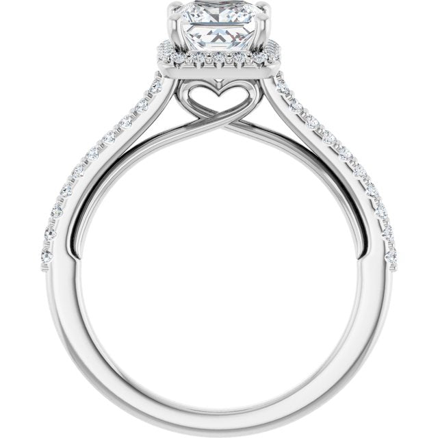 Halo-Style Engagement Ring